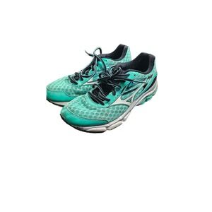 Mizuno Wave Inspire‎ teal Blue shoes size 9